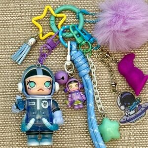 Mega Space Molly Keychain Bagcharm Custom